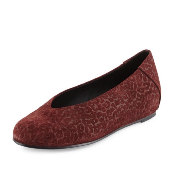 Eileen Fisher Patch Leopard Embossed Flats